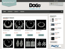 Tablet Screenshot of dogo-style.com